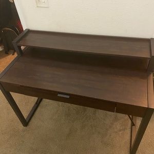Includes: Duplex office desk, dresser, nightstand.